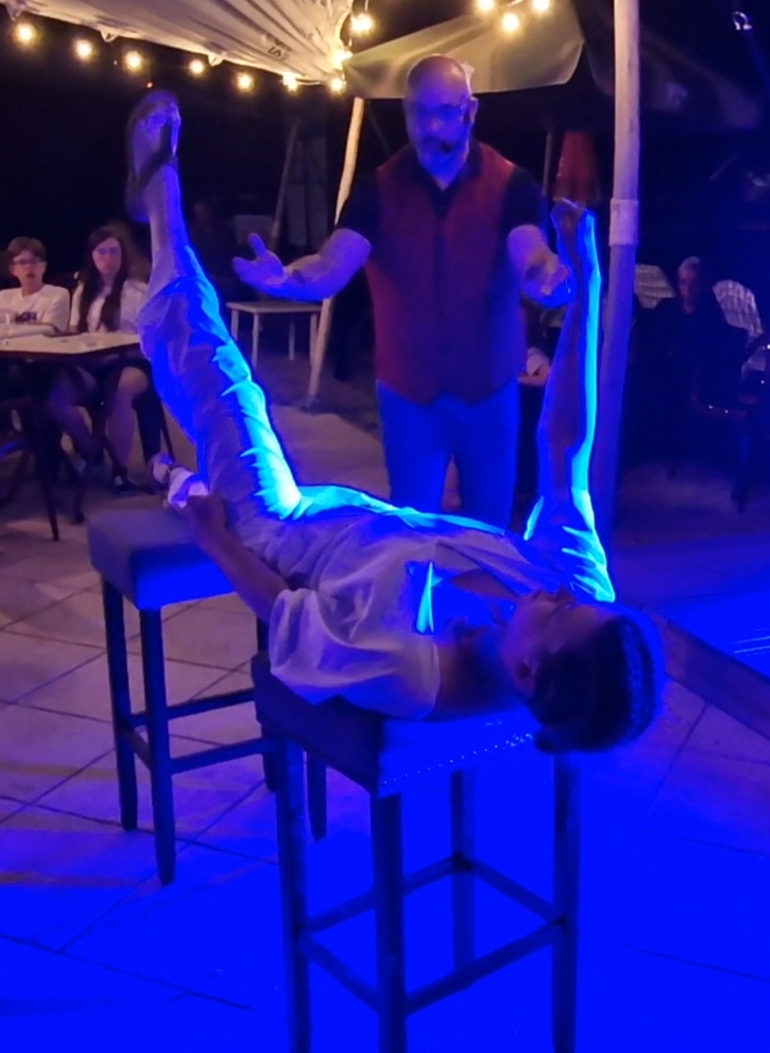 Démonstration d'hypnose