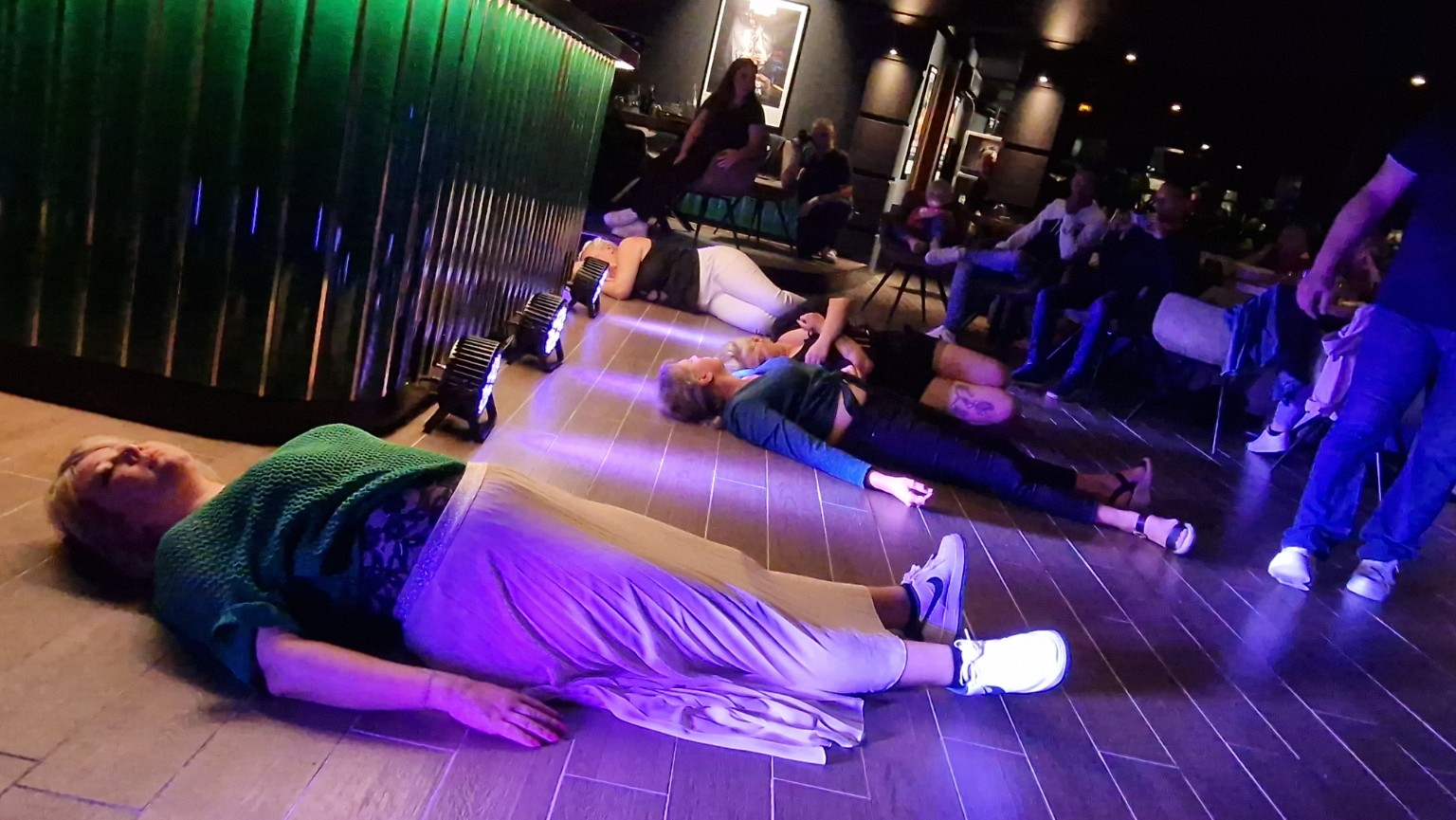 Spectacle d'hypnose avec le public